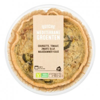 Huismerk Groente quiche mediterrane